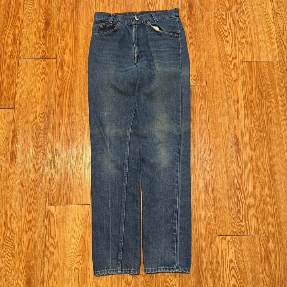 Levi's Men's Jeans Student Fit Light‎ Wash Orange Tab Measures 28x32